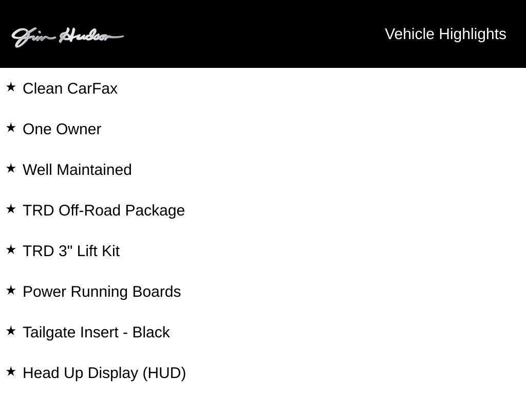 2026 Toyota Tundra Platinum TRD Off-Road Package