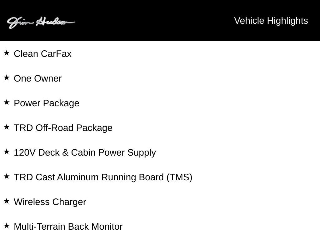 2024 Toyota Tundra Limited TRD Off-Road Package