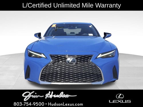 2022 Lexus IS 300 L/Certified Unlimited Mile Warranty