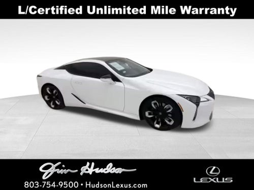2022 Lexus LC 500 Navigation L/Certified Unlimited Mile Warranty