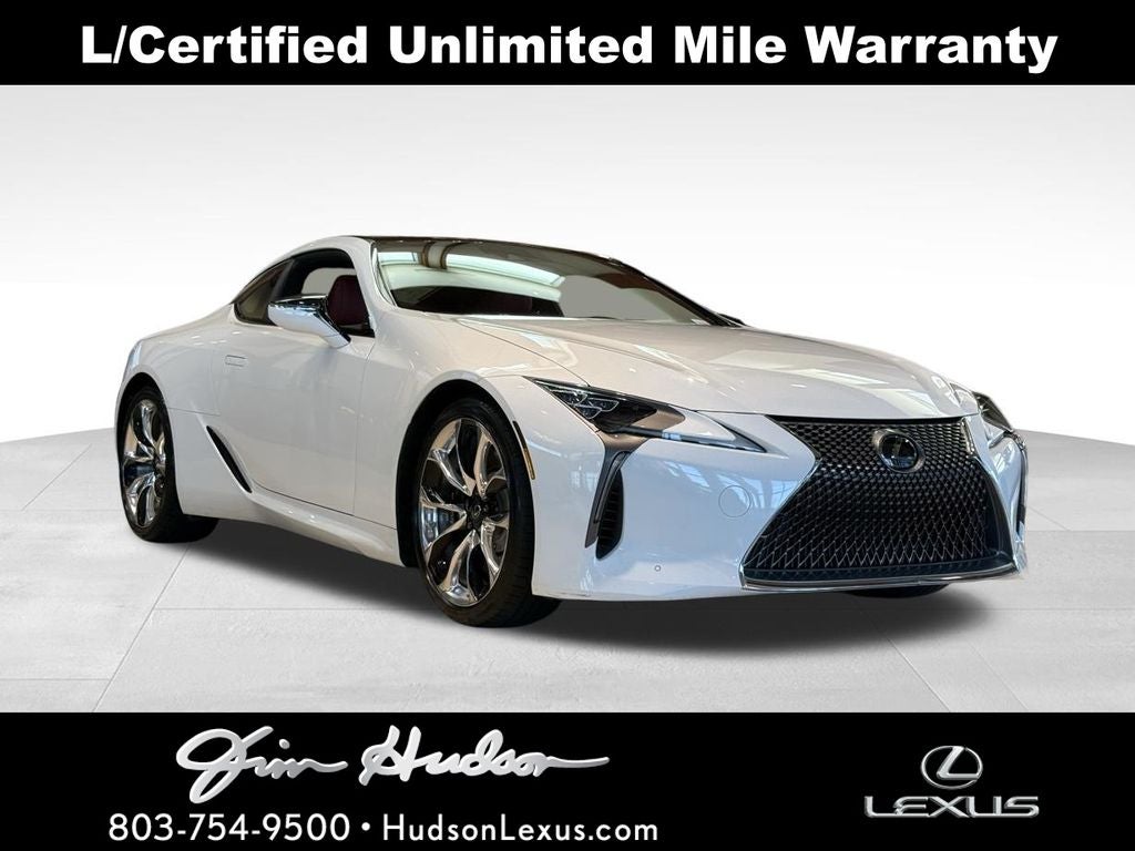 2022 Lexus LC 500 Navigation L/Certified Unlimited Mile Warranty