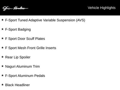 2018 Lexus GS 350 F Sport