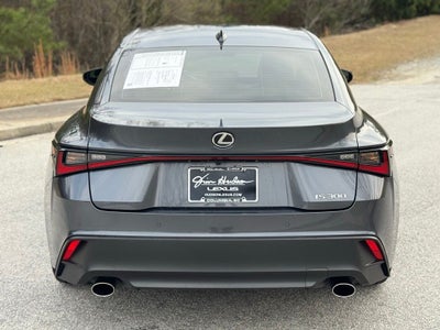 2024 Lexus IS 300 Comfort Package L/Certified Unlimited Mile Warrant