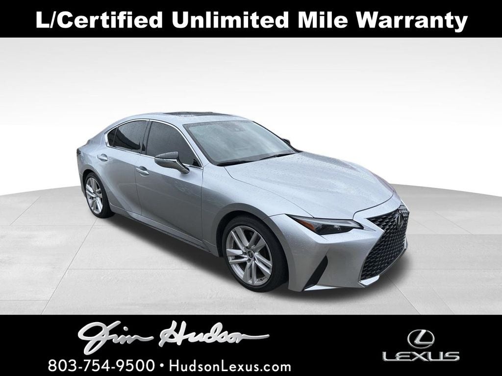 2021 Lexus IS 300 L/Certified Unlimited Mile Warranty