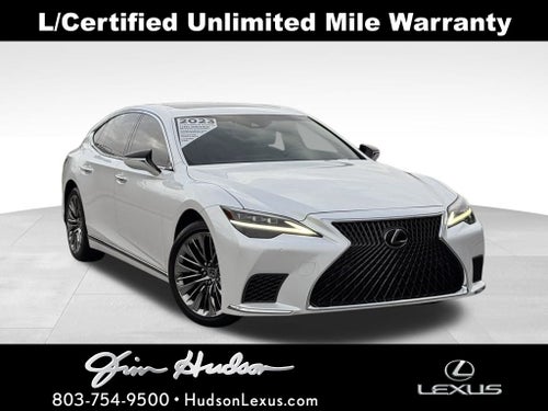 2023 Lexus LS 500 Navigation L/Certified Unlimited Mile Warranty