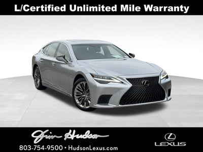 2022 Lexus LS 500 Navigation L/Certified Unlimited Mile Warranty