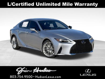 2025 Lexus IS 300 Premium L/Certified Unlimited Mile Warranty