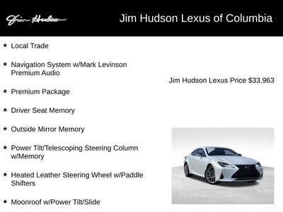 2020 Lexus RC 350