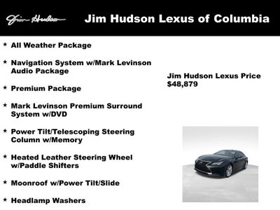 2023 Lexus RC 350 Navigation Mark Levinson L/Certified Unlimited Mil