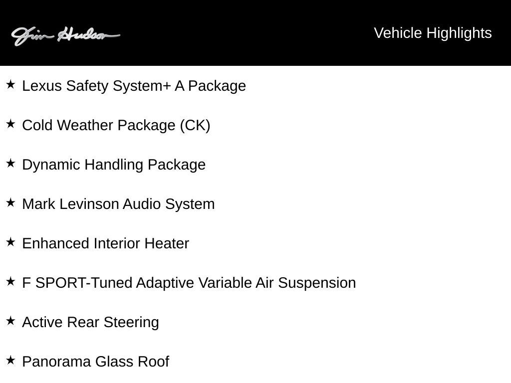 2025 Lexus LS 500 F Sport