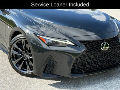 2024 Lexus IS 350 F SPORT Navigation L/Certified Unlimited Mile Warranty