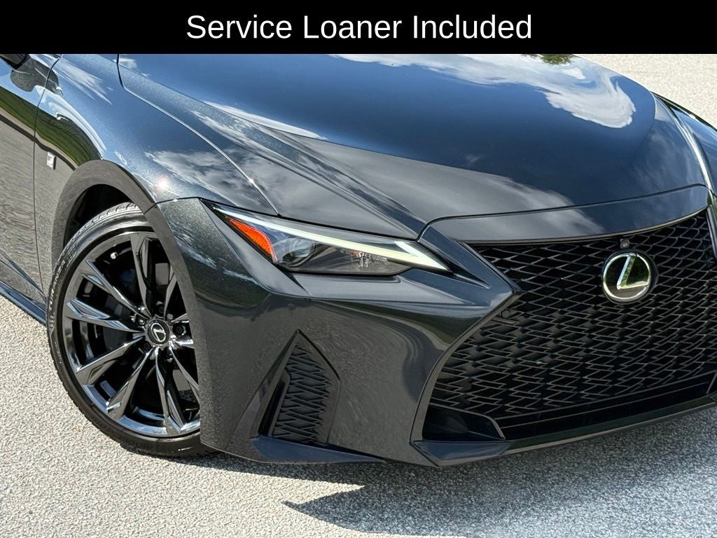 2024 Lexus IS 350 F SPORT Navigation L/Certified Unlimited Mile Warranty