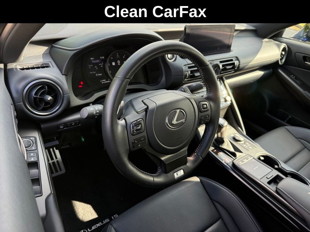 2025 Lexus IS 350 F SPORT Navigation L/Certified Unlimited Mile Warranty