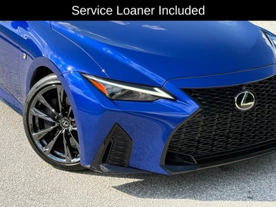 2025 Lexus IS 350 F SPORT Navigation L/Certified Unlimited Mile Warranty