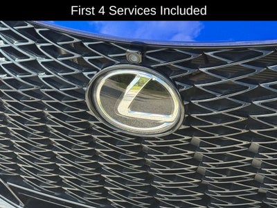 2025 Lexus IS 350 F SPORT Navigation L/Certified Unlimited Mile Warranty
