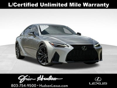 2023 Lexus IS 350 F SPORT Navigation Mark Levinson L/Certified Unlimited Mil
