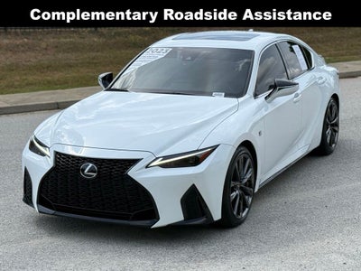 2023 Lexus IS 350 F SPORT L/Certified Unlimited Mile Warranty