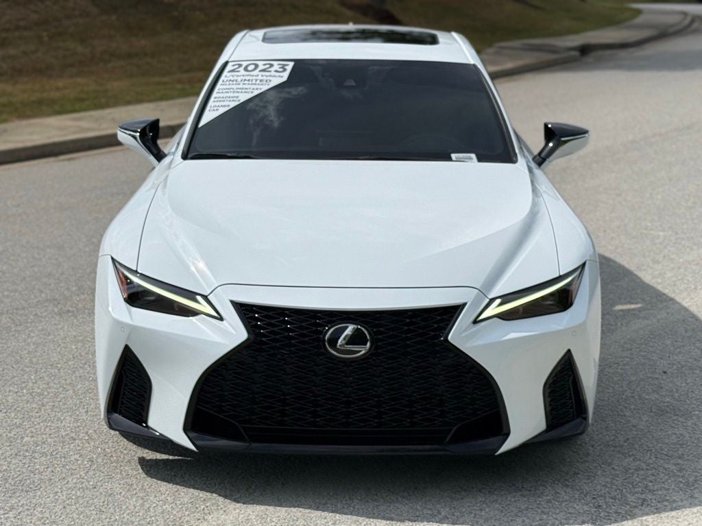 2023 Lexus IS 350 F SPORT L/Certified Unlimited Mile Warranty