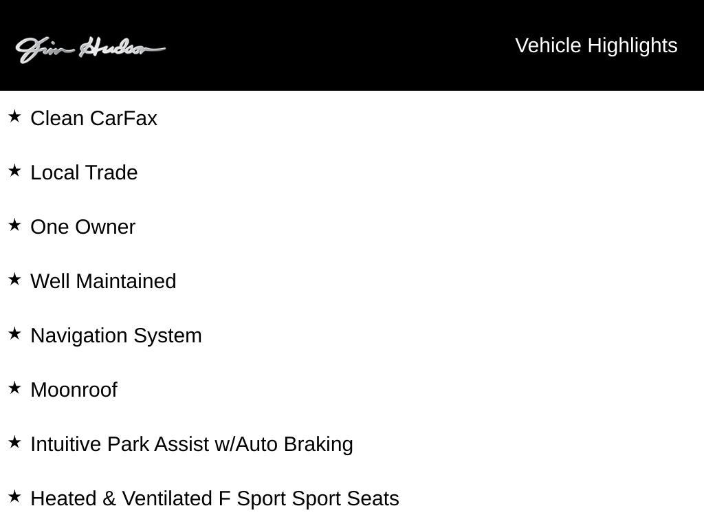 2021 Lexus IS 350 F SPORT Navigation L/Certified Unlimited Mile Warranty