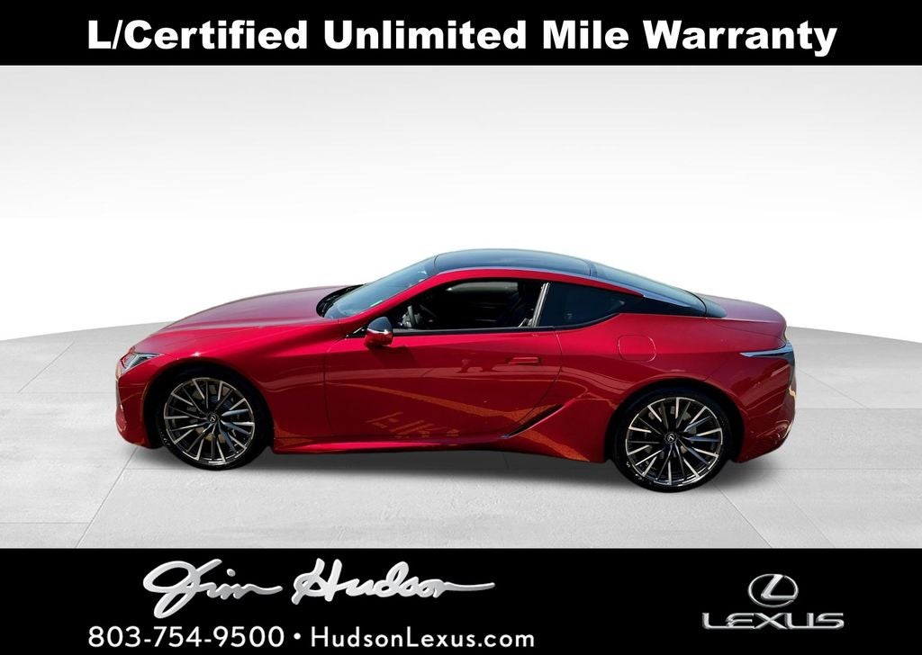 2024 Lexus LC 500 Touring Mark Levinson L/Certified Unlimited Mile W