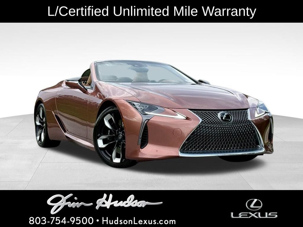 2024 Lexus LC 500 Navigation Mark Levinson L/Certified Unlimited Mil