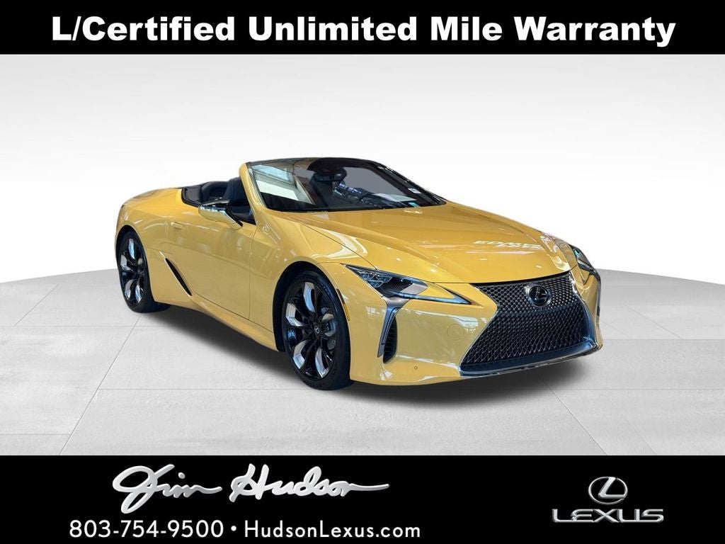 2024 Lexus LC 500 Navigation Mark Levinson L/Certified Unlimited Mil