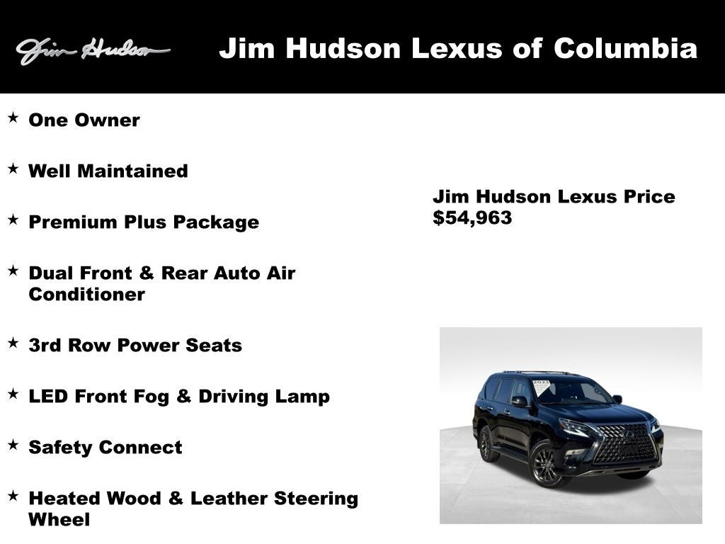 2023 Lexus GX 460 Navigation Mark Levinson L/Certified Unlimited Mil