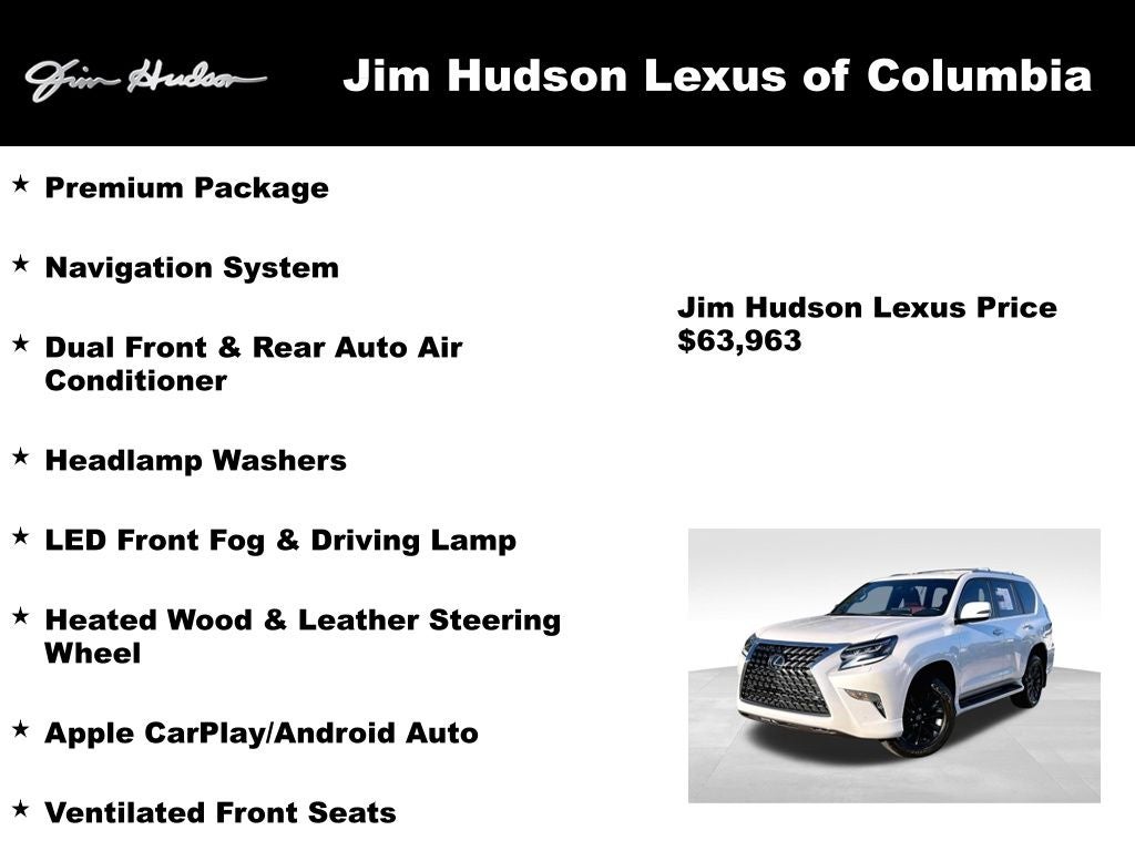 2023 Lexus GX 460 Navigation L/Certified Unlimited Mile Warranty