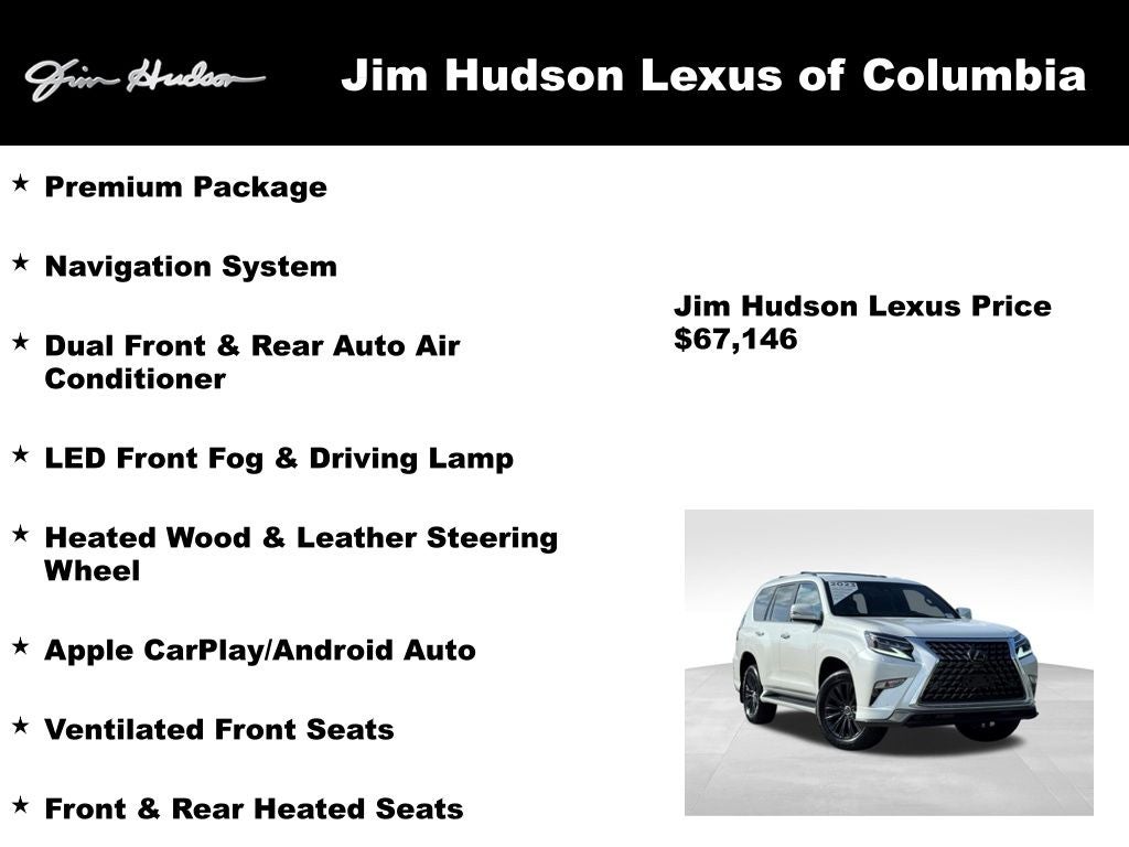 2023 Lexus GX 460 Navigation L/Certified Unlimited Warranty