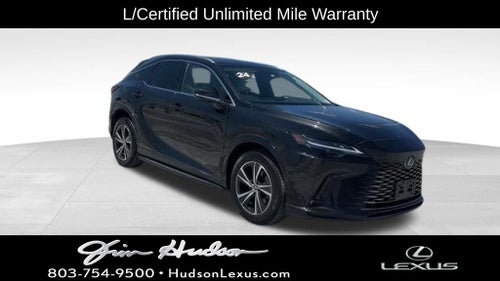 2024 Lexus RX 350 Premium Navigation L/Certified Unlimited Mile Warranty