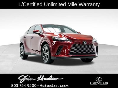 2023 Lexus RX 350 Premium Navigation L/Certified Unlimited Mile Warranty
