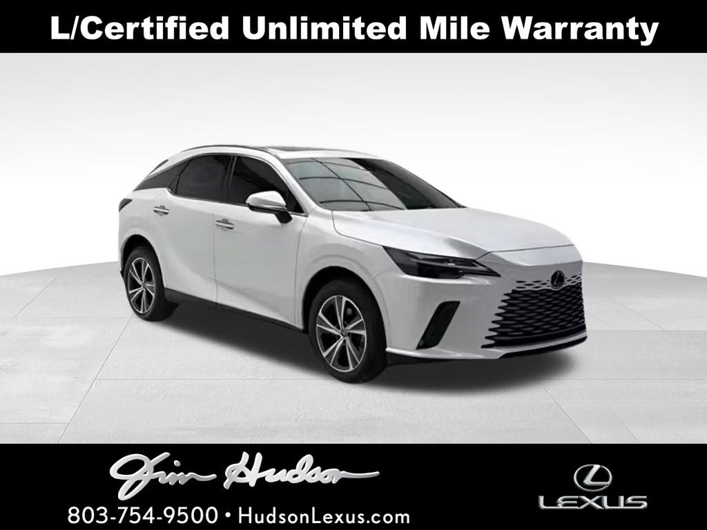 2024 Lexus RX 350 Premium Navigation L/Certified Unlimited Mile Warranty