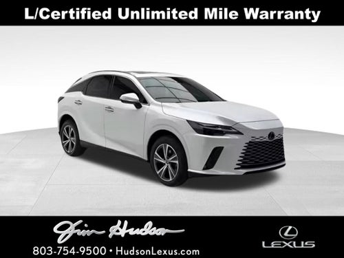 2024 Lexus RX 350 Premium Navigation L/Certified Unlimited Mile Warranty