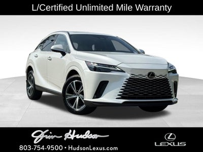 2025 Lexus RX 350 Premium Navigation L/Certified Unlimited Mile Warranty