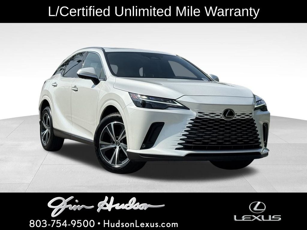 2025 Lexus RX 350 Premium Navigation L/Certified Unlimited Mile Warranty
