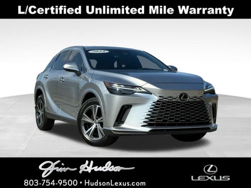 2024 Lexus RX 350 Premium Navigation L/Certified Unlimited Mile Warranty