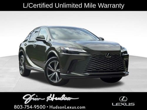 2025 Lexus RX 350 Premium Navigation L/Certified Unlimited Mile Warranty