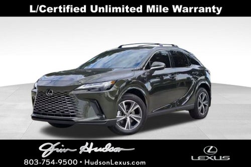 2025 Lexus RX 350 Premium Navigation L/ Certified Unlimited Mile Warranty