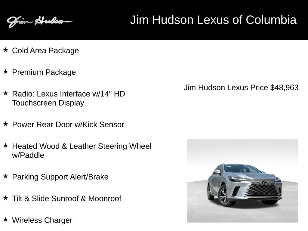 2023 Lexus RX 350 Premium