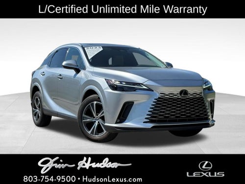 2023 Lexus RX 350 Premium Navigation L/Certified Unlimited Mile Warranty