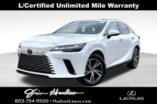 2023 Lexus RX 350 Premium Navigation L/Certified Unlimited Mile Warranty