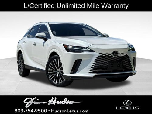 2026 Lexus RX 350 Premium+ Navigation L/Certified Unlimited Mile Warranty