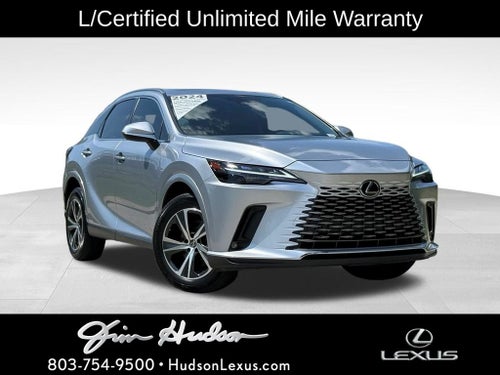 2024 Lexus RX 350 Premium Navigation L/Certified Unlimited Mile Warranty