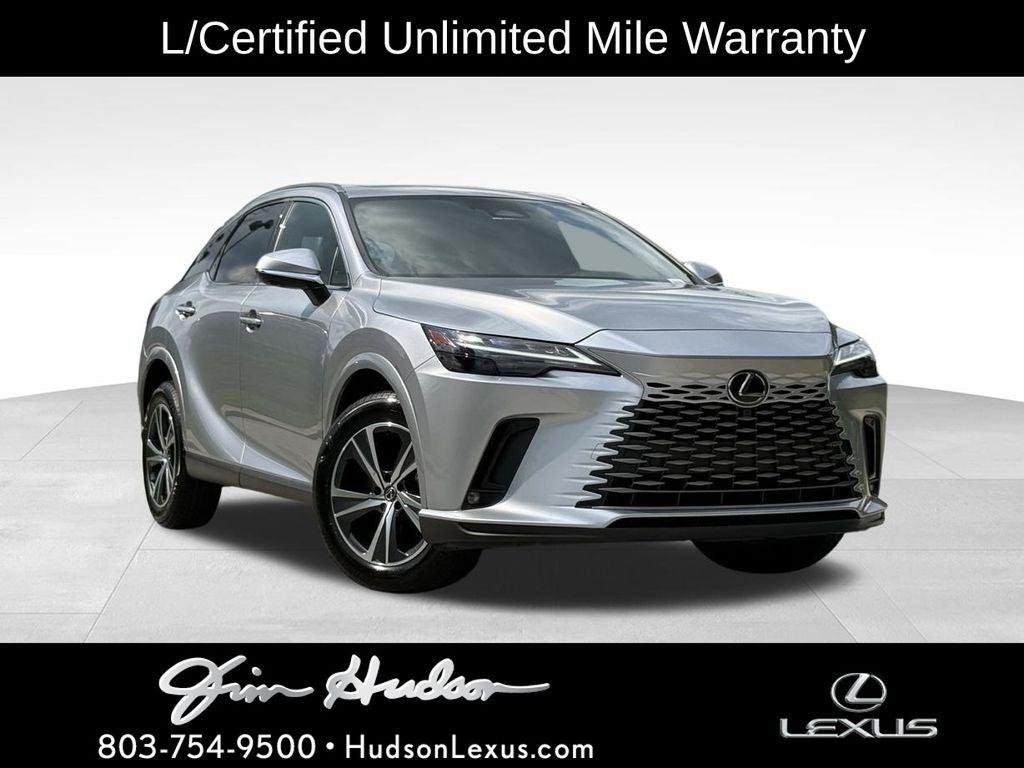 2025 Lexus RX 350 Premium Navigation L/Certified Unlimited Mile Warranty