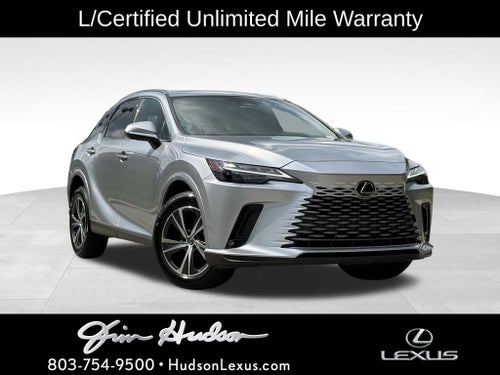 2025 Lexus RX 350 Premium Navigation L/Certified Unlimited Mile Warranty