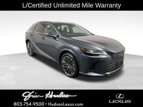 2024 Lexus RX 450h+ Luxury Navigation Mark Levinson L/Certified Unlimited Mil