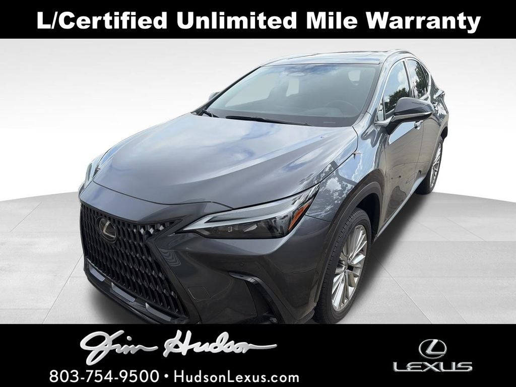 2025 Lexus NX 350h Premium Navigation L/Certified Unlimited Mile Warranty