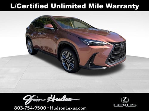 2025 Lexus NX 350h Premium Navigation L/Certified Unlimited Mile Warranty