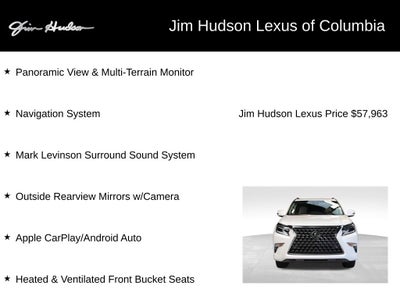 2022 Lexus GX 460 Luxury Navigation Mark Levinson L/Certified Unlimited Mil