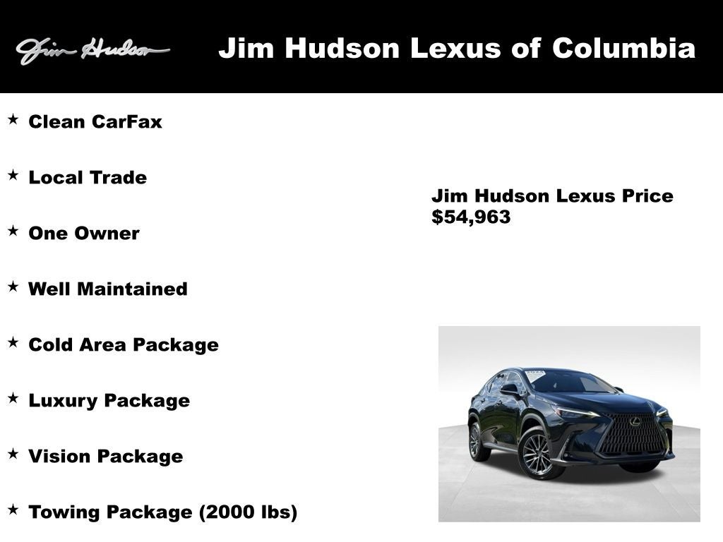 2024 Lexus NX 350h Luxury Navigation L/Certified Unlimited Mile Warranty